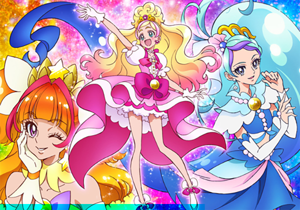 The twelfth Pretty Cure is "Strongly, kindly, beautifully!"
"Go! Princess Pretty Cure"
Starts on ABC/TV Asahi Network at 8:30 a.m. on February 1, 2015